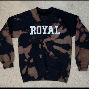 Bleach Dyed Crew Neck